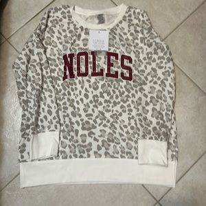 Ladies SOHO Gameday Couture Florida State Seminoles Long Sleeve Sweater Med